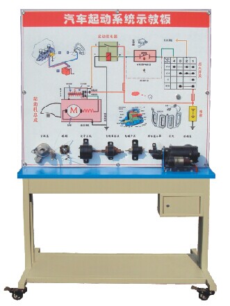 汽車起動系統(tǒng)示教板
